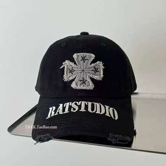 2025 trendy cross baseball cap for women, summer distressed street style with letter embroidery, face-slimming duckbill cap