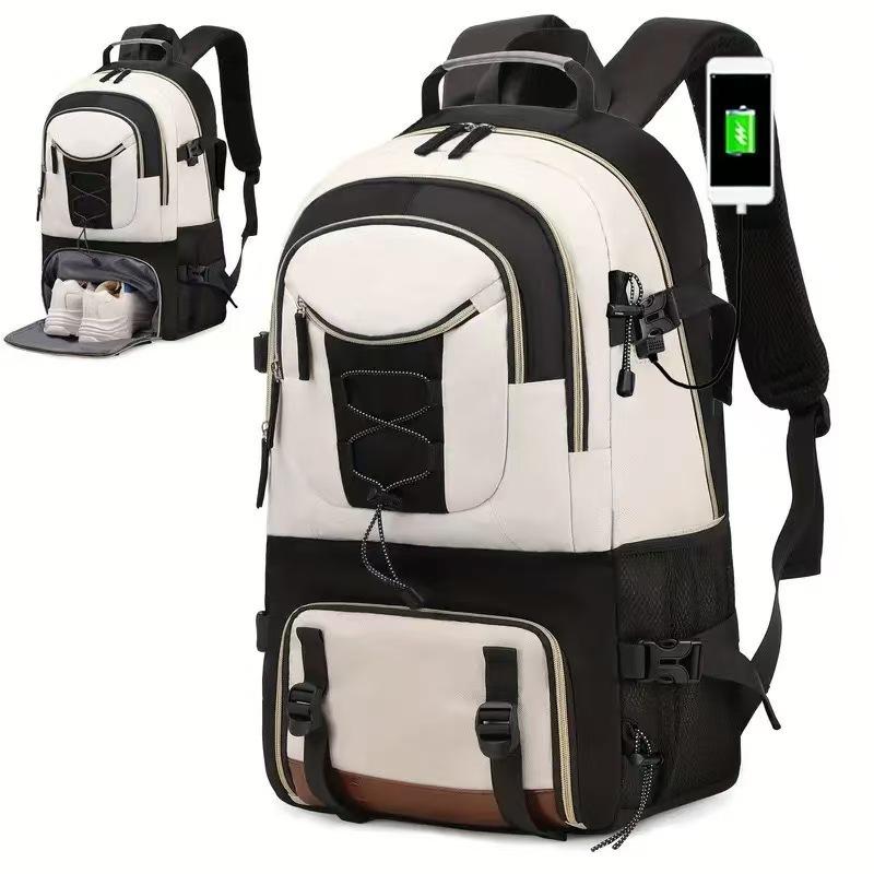 Mountaineering Bag Large Capacity Outdoor Backpack Hiking Bag Breathable And Wear-Resistant Backpack
