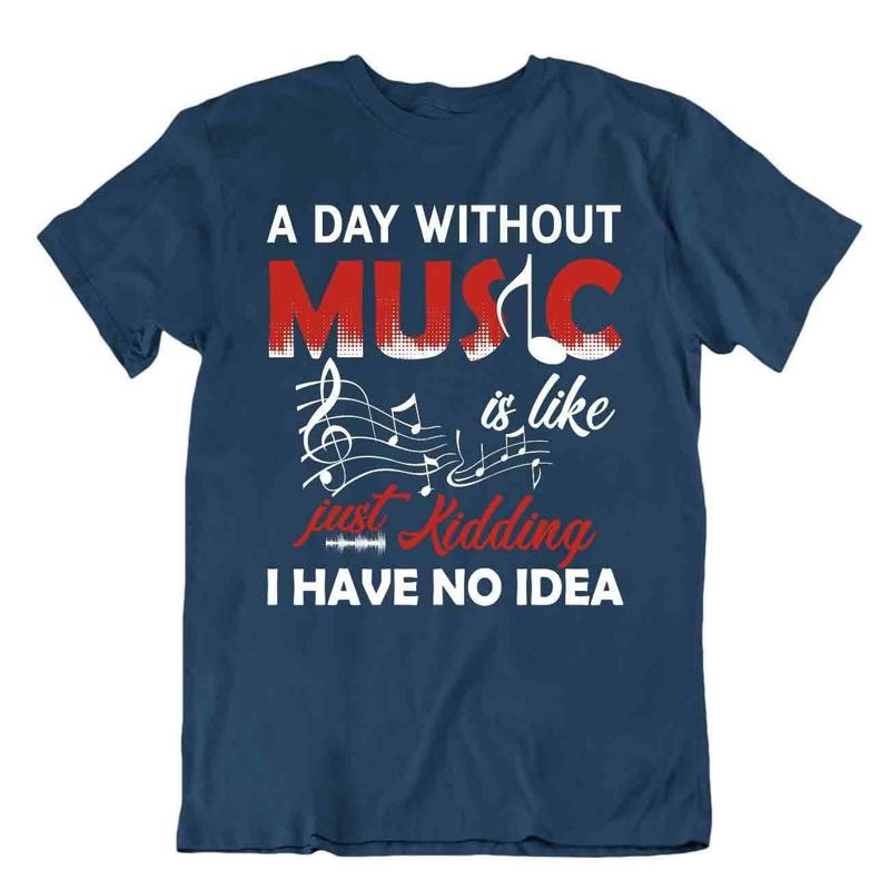 Music Is All Life T Shirt Unique Trend Tshirt Best Gift Special Event Idea