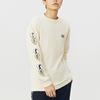 Vans Micro Dazed Egg Fun Print Casual Round Neck Long Sleeve Drop Shoulder T-Shirt Unisex T-Shirt Off-White VN0A5E3LZ6K