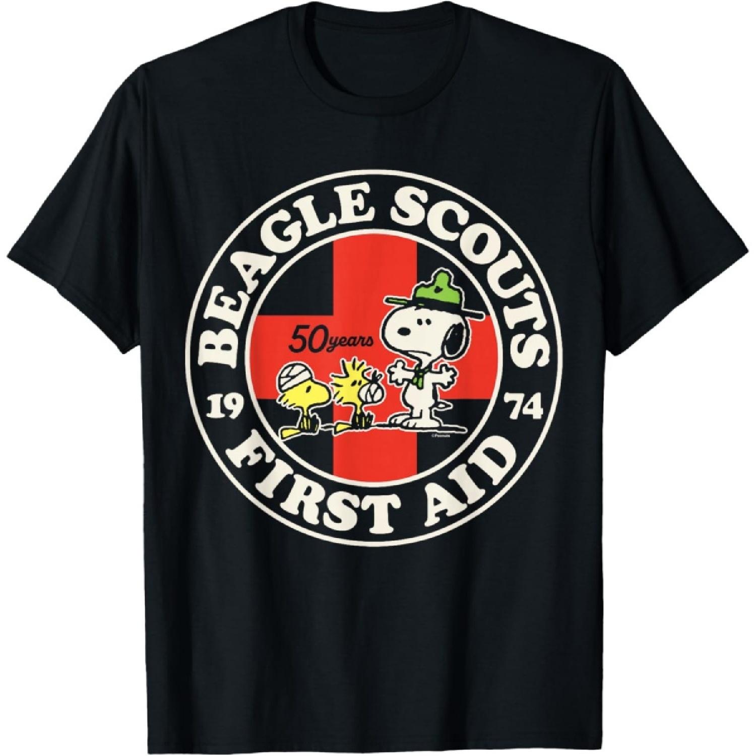 Peanuts - Beagle Scouts First Aid T-Shirt S