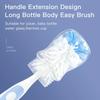 Baby Nylon Bottle Nipple Brush Cleaning Set Brush Cup Washing Brush Long Handle