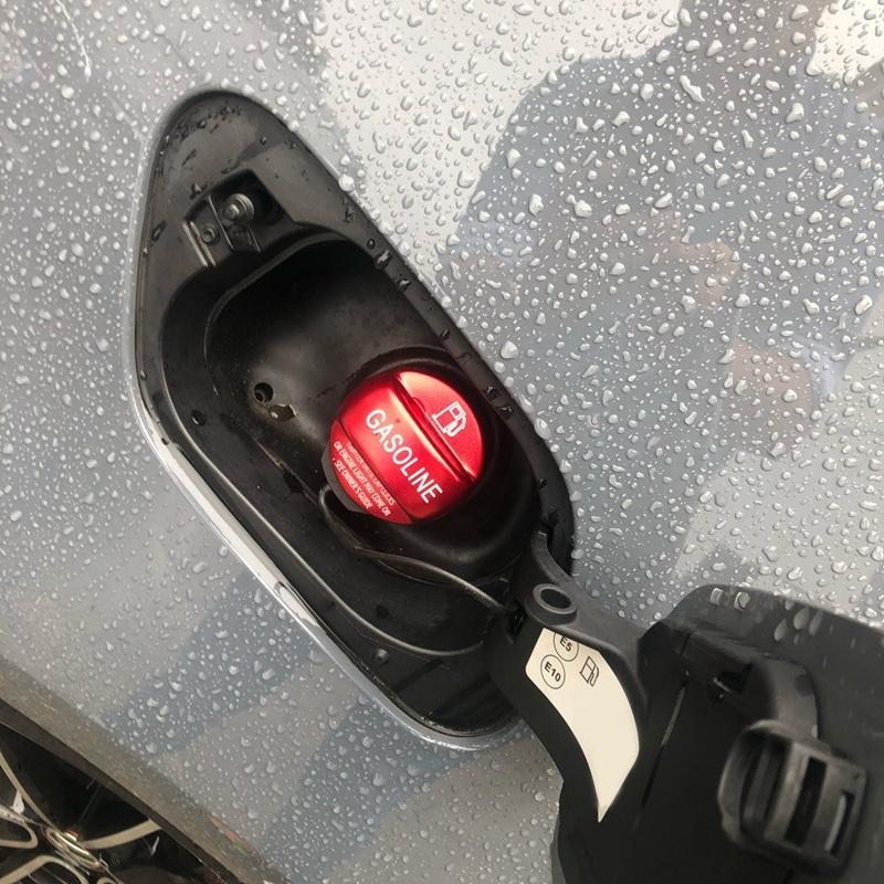 Aluminum Gasoline-Diesel Fuel Tank Caps Decoration Cover Trim For Golf 7 7.5 Golf 8 MK7 MK8 2015-