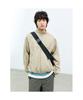 Sand Sound (Unisex) Cushion Crossbody Bag Large Black