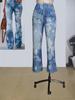 2023 Women's Plus Size Casual Faux Denim Pants - European & American Fashion