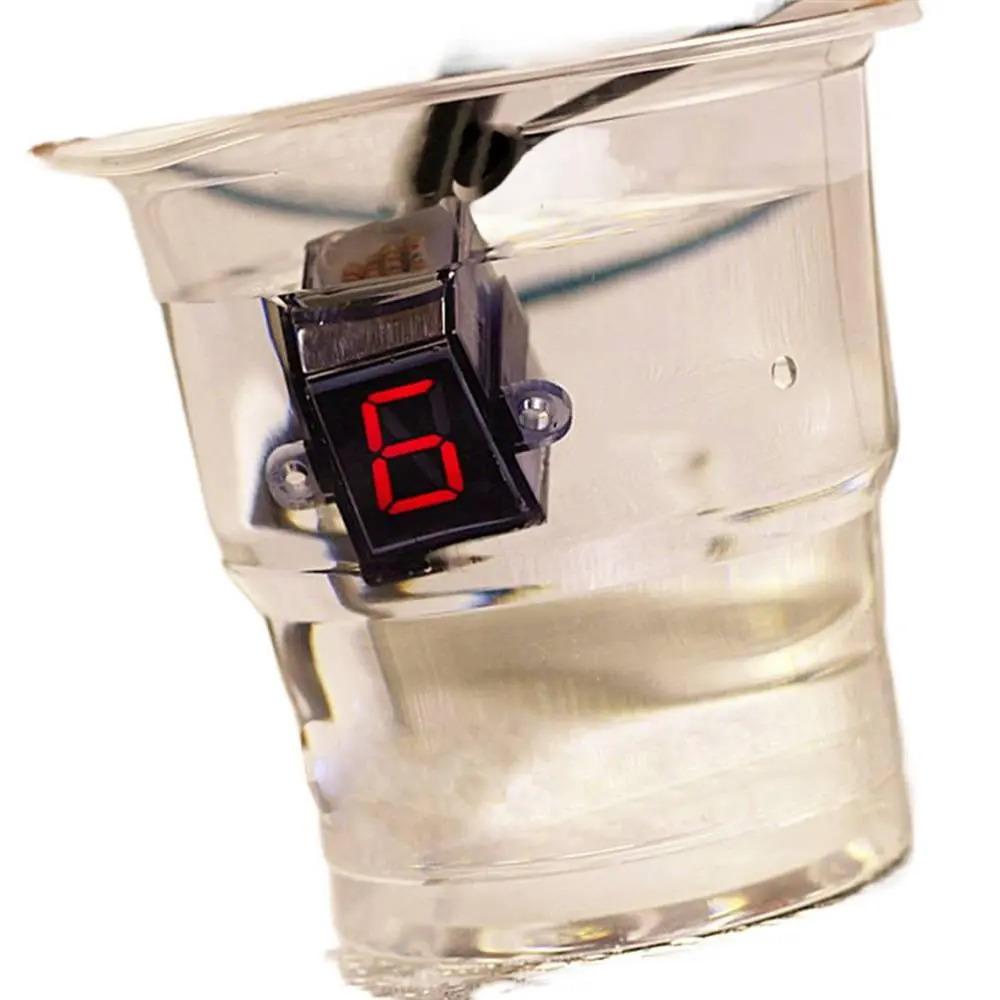 

Универсальный 6-скоростной цифровой индикатор передачи Дисплей Мотоциклетные датчики рычага переключения передач