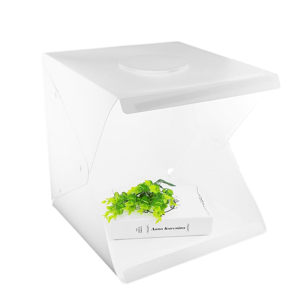 

Мини Лайтбокс Светодиодная Фотостудия Палатка для Фотосъемки Коробка с 2 Фонами Комплект Сумка