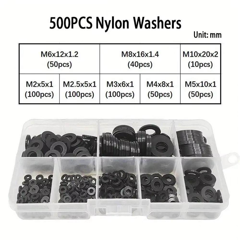 Flat Ring Flat Washers Waterproof Rubber Gaskets Gaskets Assortment Kit  Water Pipe Repair