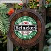 Retro 2D Metal Sign 20cm, Home Decoration