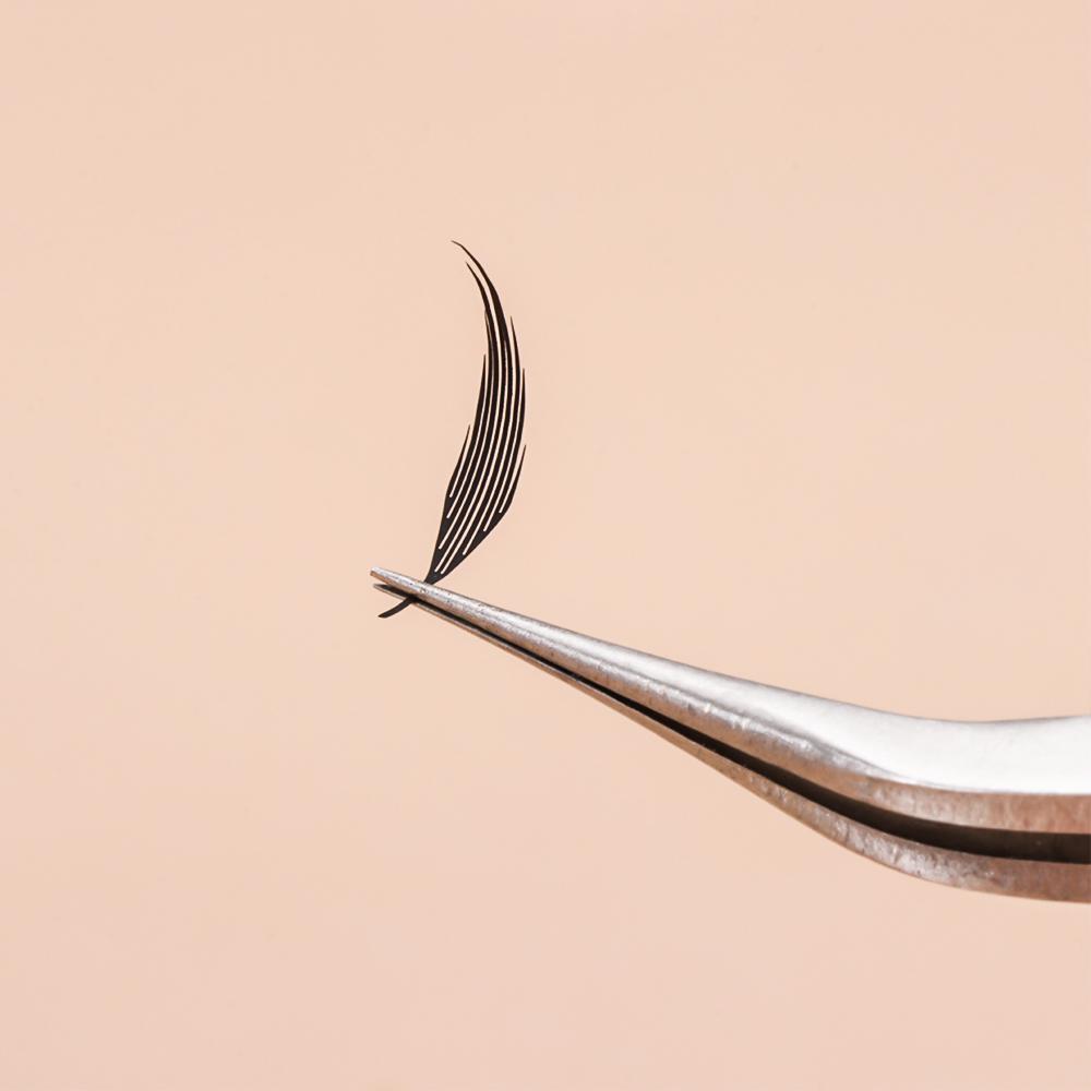 Single Cluster False Eyelashes Comic Spire Mink Lashes Extensions  Eye Makeup Tools