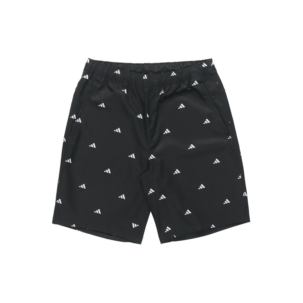 Adidas Shorts with Full Print Logo Men Shorts Black GJ5107