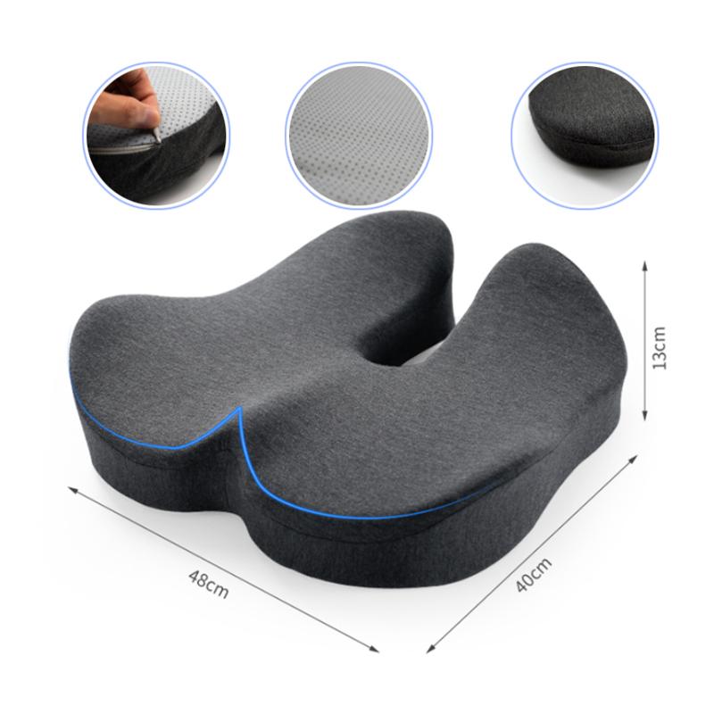Universal Seat Covers Portable Memory Foam Seat Cushion Comfort Car Seat Pad Chair Cushion Car Accessories