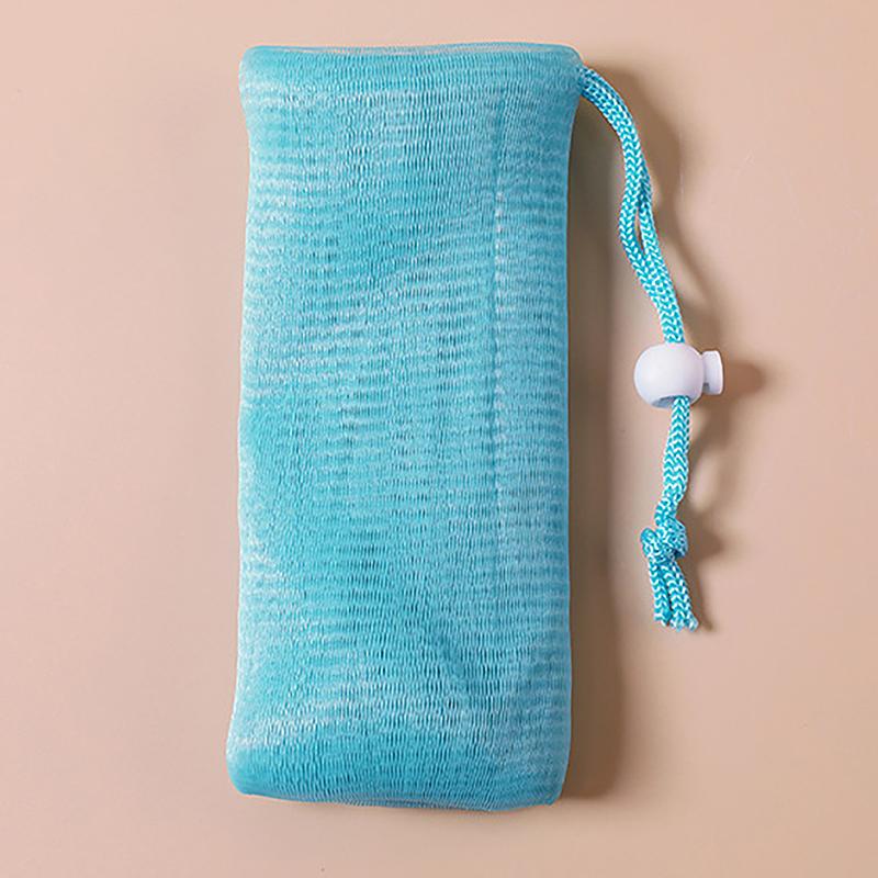 1Pcs Thickened 6 Layer Foaming Soap Bag Facial Cleanser Mesh Bag Bath Washing Tools Body Cleansing Nets Helper Wash Face