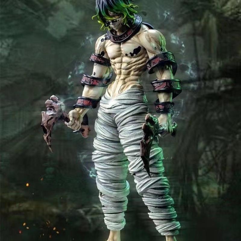 Anime Demon Slayer Kimetsu No Yaiba Figure Giyuutarou Daki Kokushibo Tsugikuni Yoriichi Douma Inosuke Action Figures Model Toys