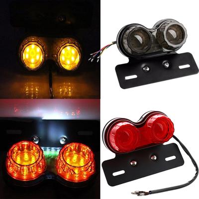 Rear Stop Lamp Convenient IP67 Waterproof Eco-friendly Universal Motorcycle LED Taillight for Motorbike