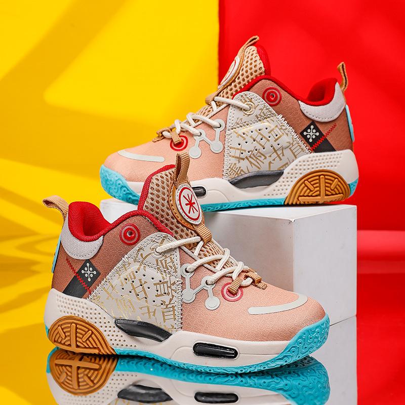 22 spring new children's sports shoes, city basketball shoes, students, children's running shoes, classmates