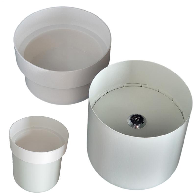 Money Hiding Gadgets Spare Key Safe Holder Money Hider Compartment Key Hider Storage Box Flower Pots False Bottom with Key Lock