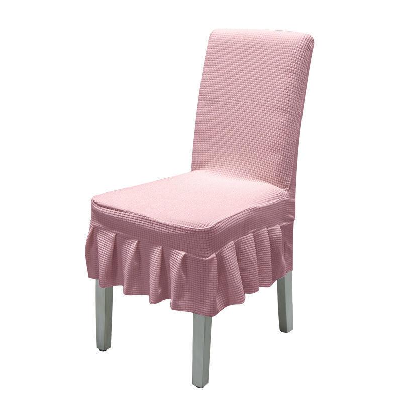 Thickened Chair Cover, Stool Cover, Elastic Chair Back, Universal Household Integrated Dining Table, Chair Cover, Simple