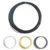 Corde de Tennis Alu Power Co-Polyester Monofilament Double Nervurée Corde de Raquette de Tennis 17G/1.25mm Pour les Passionnés de Tennis