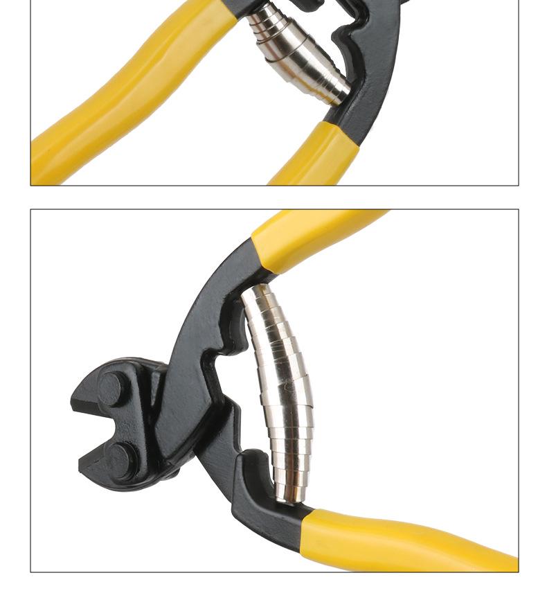 8-inch Labor-Saving Steel Wire Cutters, 9-inch Heavy-Duty Pliers for Cutting Iron, Steel, Copper Wire, and Rebar