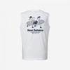 New Balance Uni Nb Boy Board Shop Sleeveless Nbnge21633   10  White