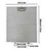 Replacement Insert Range Hood Filter Kitchen Range Hood Replacement Captures Grease And Smoke Reusable Washable Mesh
