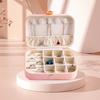 Portable Jewelry Box European Princess Travel Korean Hand Jewelry Jewelry Bag Earrings Ring Small Storage Box