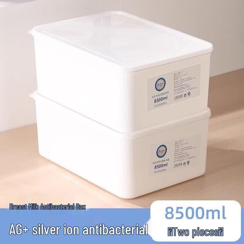 ZISIZ Japanese Style Antibacterial Food Grade Breast Milk Storage Box