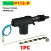 2/5 Wire Universal Car Electric Remote Central Door Lock Actuator Auto 12V Heavy-Duty Power Locking System Single Gun Type Kit