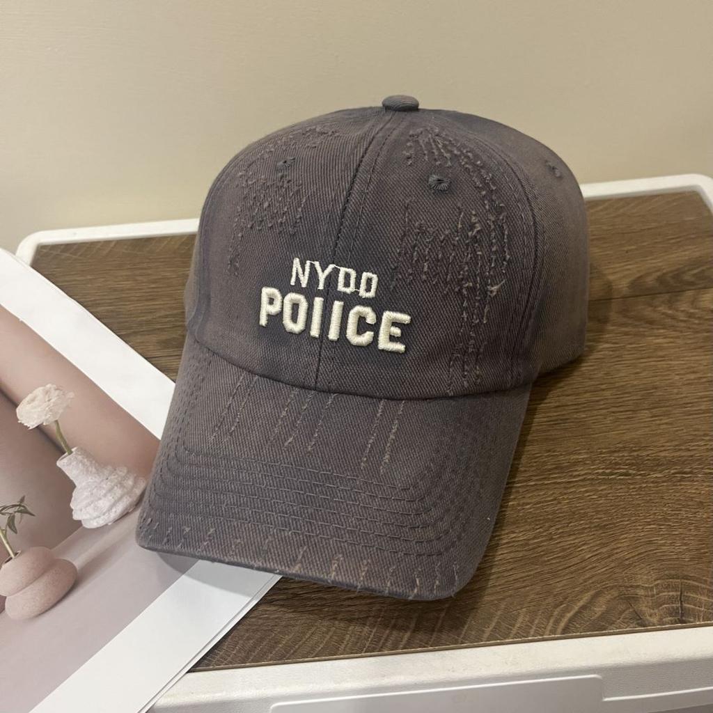 American Baseball Cap Women's New Washing Embroidered Letter Hat Men's Face Showing Small Personality Sun Protection Baseball Cap