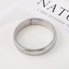 European and American Retro Striped Elastic Bracelet Simple Fashion Trend Adjustable Bracelet