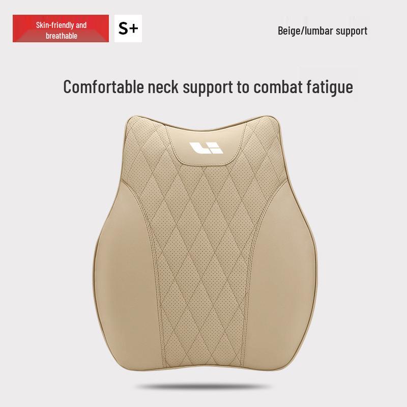Li Auto ONE/L9 Car Headrest Neck Pillow & L8L7 Lumbar Support Cushion - Universal All-Season Interior Accessory