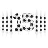 8 Pcs Birthday Candles Football Soccer Sport-Theme Party Decorations, Birthday Cake Candles for Boys Girls Kids Party Supplies