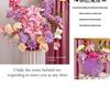 Romantic Wedding Aisle & Table Flower Arrangement: Floral Art Bouquet and Ornaments