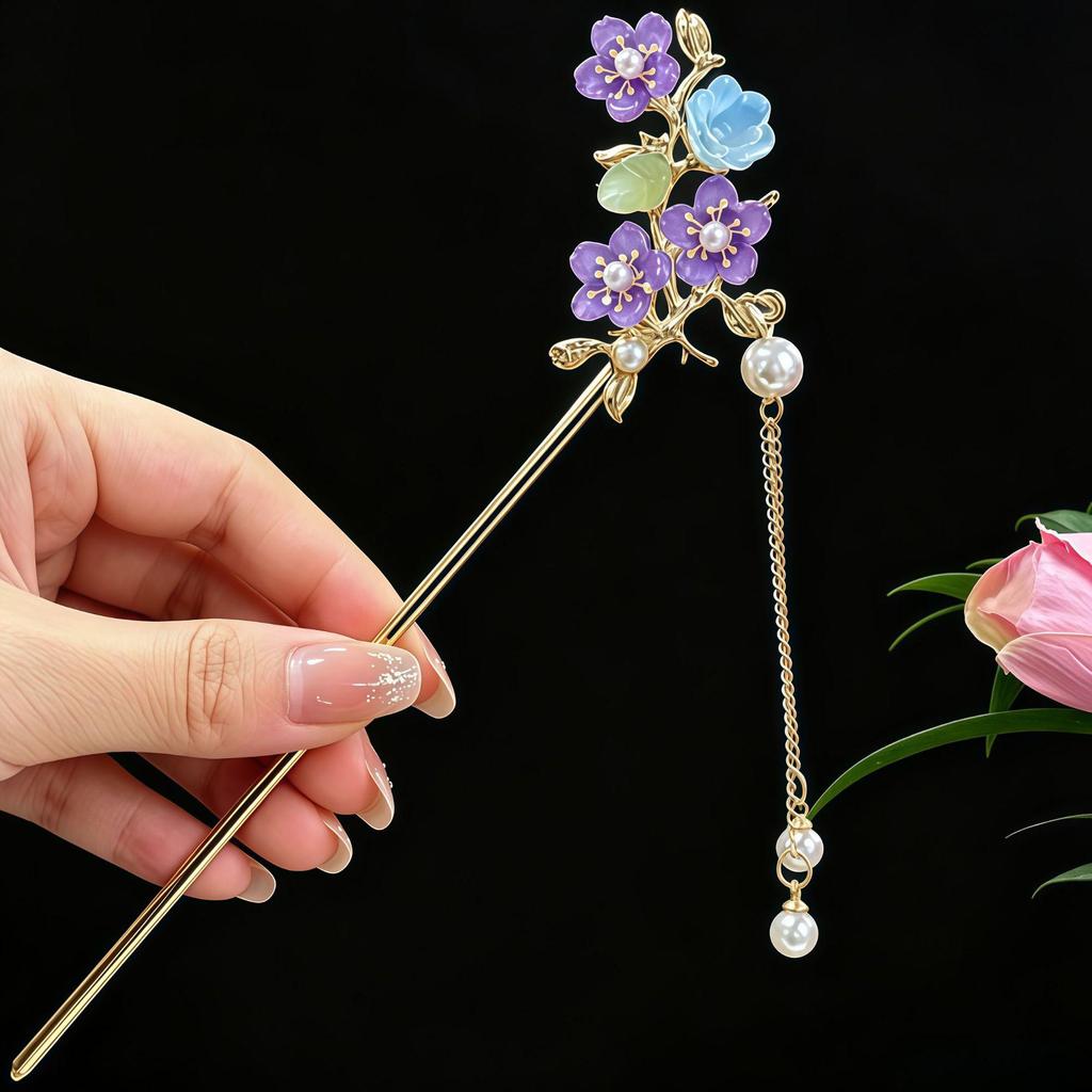 Elegant Tassel Hairpins: Ancient Style for Hanfu and Qipao Updos