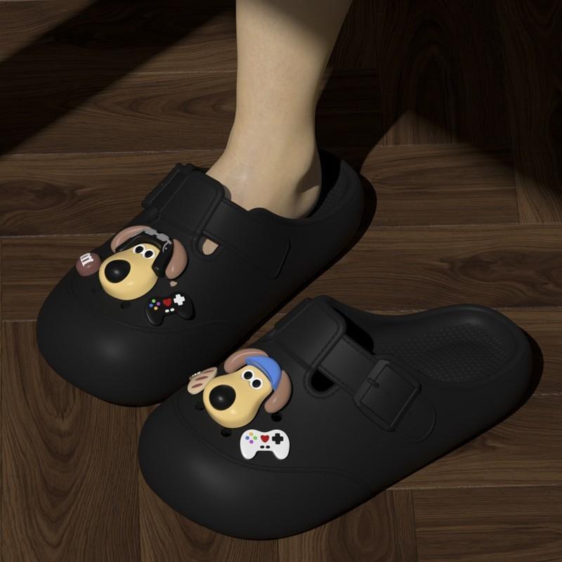 Flower Dotted Eva Slipon Shoes For Women And Men Summer Casual Nonslip Waterresistant Footwear