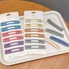 6Pcs  Practical Versatile Morandi Color Bb Hairpin Hair Side Clips For Women Girls Hair Accessories