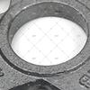 JDJC 10kg Cast Iron Three-Hole Barbell Plate