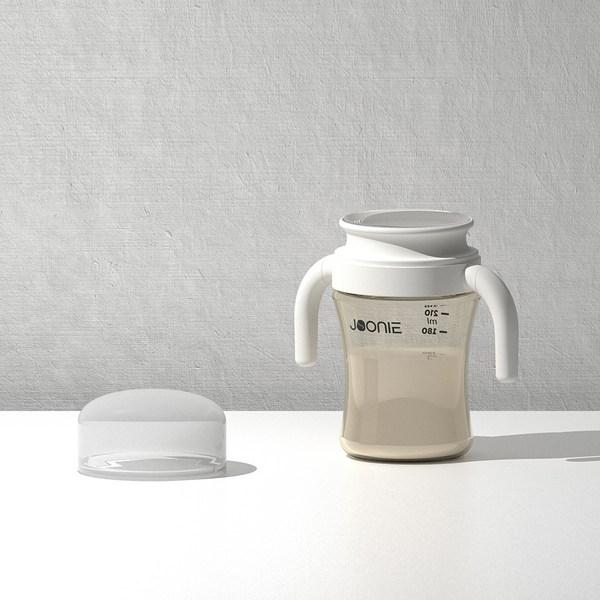 Paie Juni Infant Self-Directing Cup 210ml, 1 buc, alb