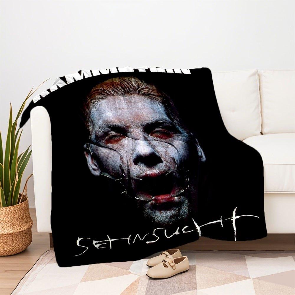 """RAMMSTEIN 'Sehnsucht' Album Cover Artwork T-Shirt""Decke Flanell-Kuscheldecke für Sofa, Bett, Reisen, Camping, Büro, Couch, Stuhl und B"""