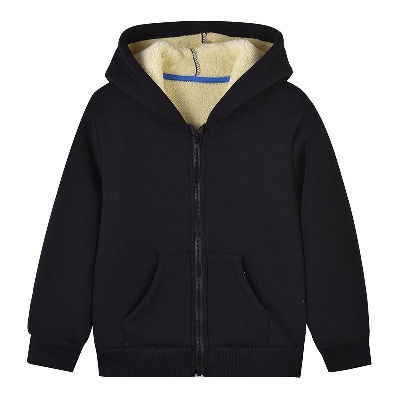 Lamb Fleece Jacket for Children's Clothing in Autumn and Winter, Stylish and Thick Warm Jacket for Middle and Young Children