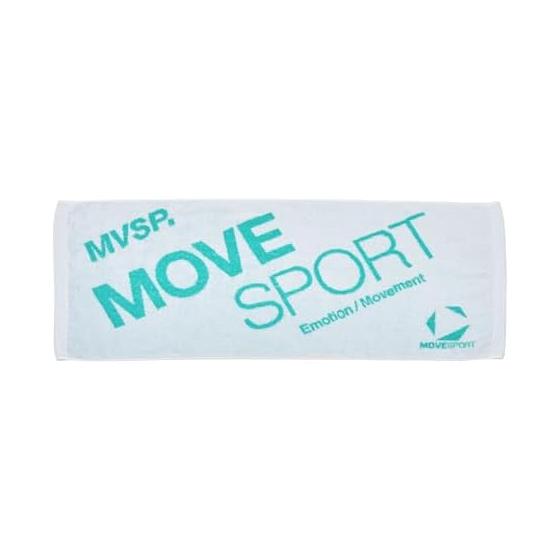 [Move Sports] Sports Towel Descente Face Towel MOVESPORT Made in Japan 100% Cotton Absorbent Soft Sports Running Training