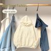Trendy Raglan Sleeve Double Layer Fleece Hoodie for Couples - Men's Autumn/Winter Sweatshirt