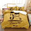 Lupin the 3rd Beding Set Single Twin Ful Quen King-Sized Dimensionsd Dimensions Bed Linen Set Aldult Kid Bedrom Duvetcover Sets 3D Print Anime