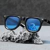 New Retro Classic Rectangular Fashion Sunglasses, Women'S and Men'S Trendy Versatile Streetwear Eyewear for Daily Use