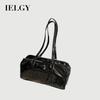 Black Shoulder Bag Summer Texture Fashion Commuter Handbag