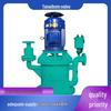Corrosion-Resistant Sealless Self-Priming Sewage Pump for Acid-Alkali-Salt with High Head and Sub-Resistance.