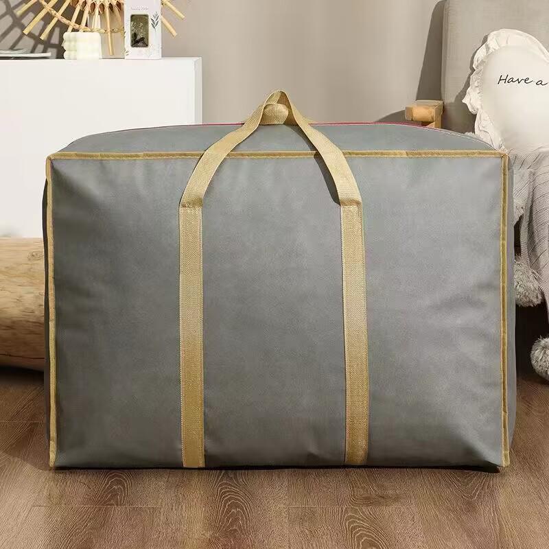 

Очень толстая сумка из нетканого материала для переезда, для одежды и одеял, очень большого размера