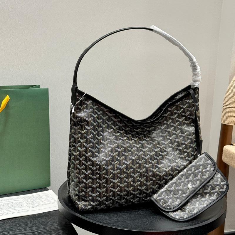 Hobo-Achseltasche, neue High-End-Umhängetasche, geräumige Einkaufs-/Pendeltasche 0216 42*15*27cm schwarz