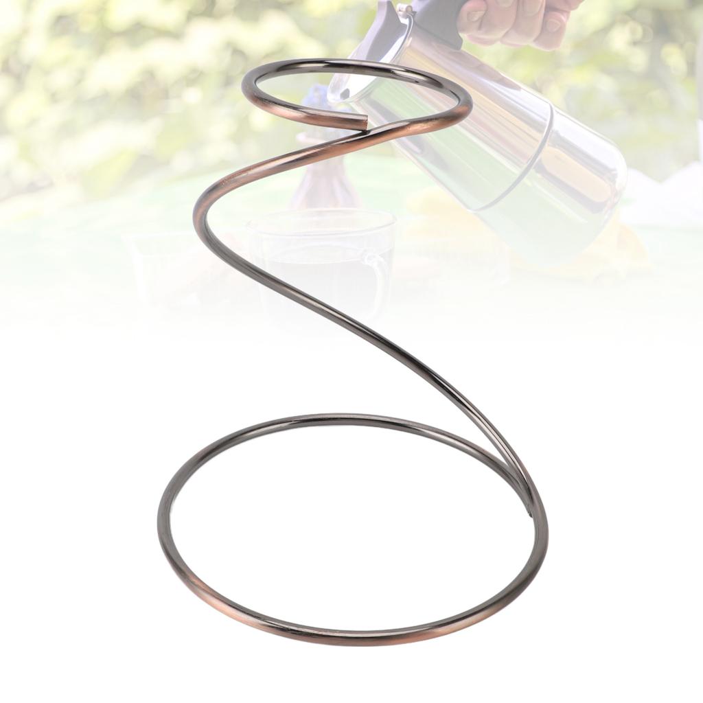 Coffee Dripper Stand Professional Metal Rustproof Sturdy Construction Reusable Pour Over Coffee Station for Home Bar Hotel